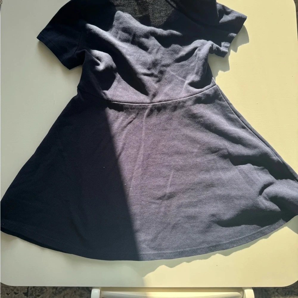 OshKosh B'gosh Blue Polo Collar A-Line Dress